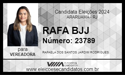 Candidato RAFA BJJ 2024 - ARARUAMA - Eleições