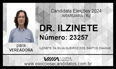 Candidato DR. ILZINETE 2024 - ARARUAMA - Eleições