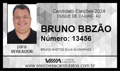 Candidato BRUNO BBZÃO 2024 - DUQUE DE CAXIAS - Eleições