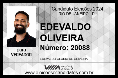 Candidato EDEVALDO OLIVEIRA 2024 - RIO DE JANEIRO - Eleições