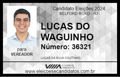 Candidato LUCAS 2024 - BELFORD ROXO - Eleições