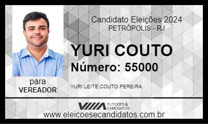 Candidato YURI COUTO 2024 - PETRÓPOLIS - Eleições