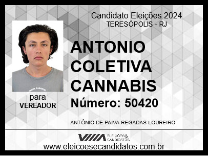 Candidato COLETIVO SAÚDE VERDE 2024 - TERESÓPOLIS - Eleições