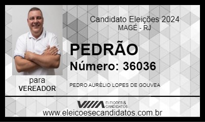 Candidato PEDRÃO 2024 - MAGÉ - Eleições