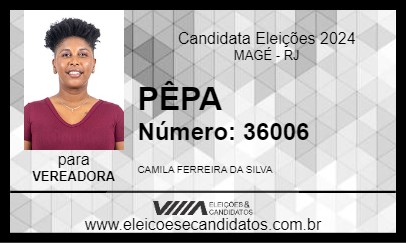 Candidato PÊPA 2024 - MAGÉ - Eleições