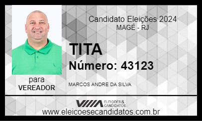 Candidato TITA 2024 - MAGÉ - Eleições