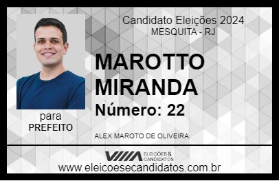 Candidato MAROTTO 2024 - MESQUITA - Eleições