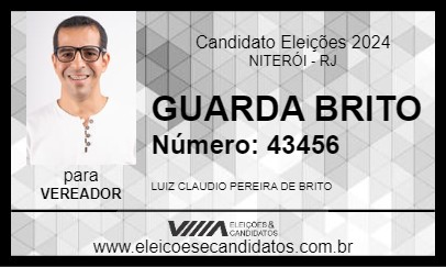 Candidato GUARDA BRITO 2024 - NITERÓI - Eleições