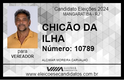 Candidato CHICÃO DA ILHA 2024 - MANGARATIBA - Eleições