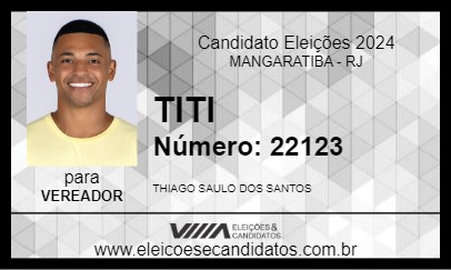 Candidato TITI 2024 - MANGARATIBA - Eleições