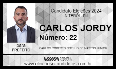 Candidato CARLOS JORDY 2024 - NITERÓI - Eleições