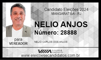 Candidato NELIO ANJOS 2024 - MANGARATIBA - Eleições