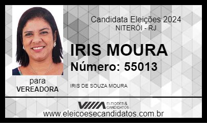 Candidato IRIS MOURA 2024 - NITERÓI - Eleições