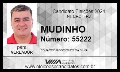 Candidato MUDINHO 2024 - NITERÓI - Eleições