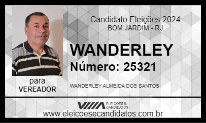 Candidato WANDERLEY 2024 - BOM JARDIM - Eleições