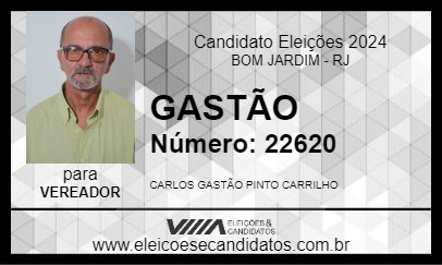 Candidato GASTÃO 2024 - BOM JARDIM - Eleições