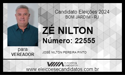 Candidato ZÉ NILTON 2024 - BOM JARDIM - Eleições