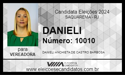 Candidato DANIELI 2024 - SAQUAREMA - Eleições