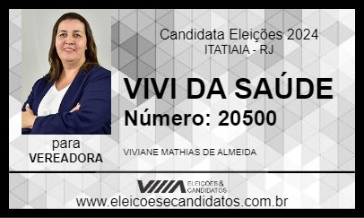 Candidato VIVI DA SAÚDE 2024 - ITATIAIA - Eleições