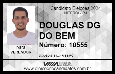 Candidato DOUGLAS DG DO BEM 2024 - NITERÓI - Eleições