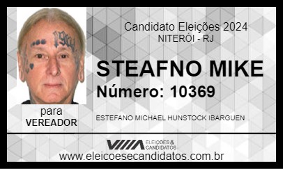 Candidato STEFANO MIKE 2024 - NITERÓI - Eleições