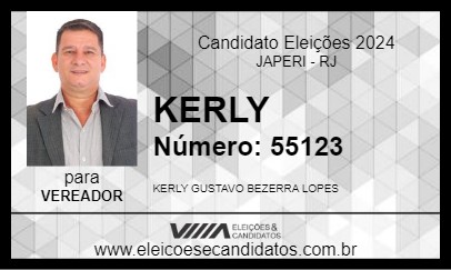 Candidato KERLY 2024 - JAPERI - Eleições