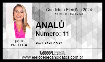 Candidato ANALÚ 2024 - SUMIDOURO - Eleições