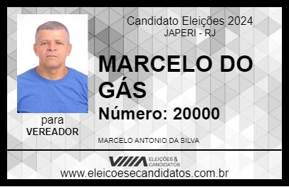 Candidato MARCELO DO GÁS 2024 - JAPERI - Eleições