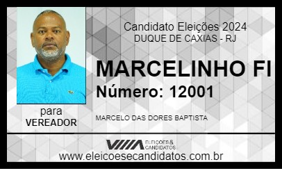 Candidato MARCELINHO FI 2024 - DUQUE DE CAXIAS - Eleições