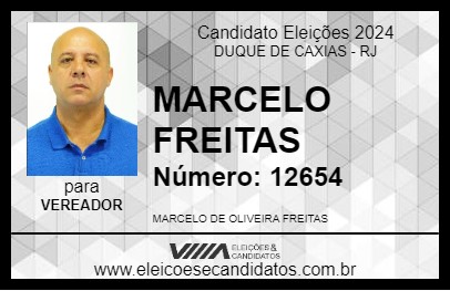 Candidato MARCELO FREITAS 2024 - DUQUE DE CAXIAS - Eleições