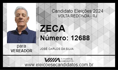 Candidato ZECA 2024 - VOLTA REDONDA - Eleições