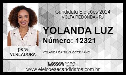 Candidato YOLANDA LUZ 2024 - VOLTA REDONDA - Eleições