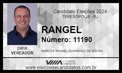 Candidato RANGEL 2024 - TERESÓPOLIS - Eleições