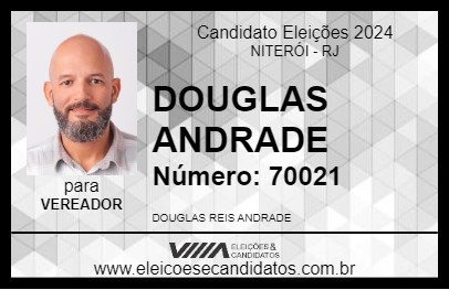 Candidato DOUGLAS ANDRADE 2024 - NITERÓI - Eleições