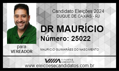 Candidato DR MAURÍCIO 2024 - DUQUE DE CAXIAS - Eleições