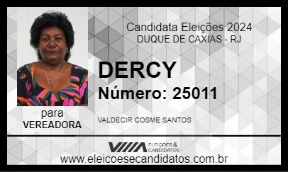 Candidato DERCY 2024 - DUQUE DE CAXIAS - Eleições