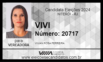 Candidato VIVI 2024 - NITERÓI - Eleições