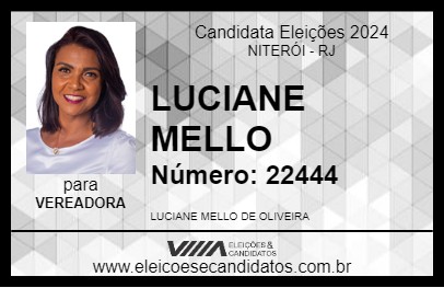 Candidato LÚ MELLO 2024 - NITERÓI - Eleições