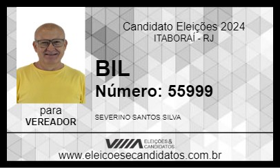 Candidato BIL 2024 - ITABORAÍ - Eleições