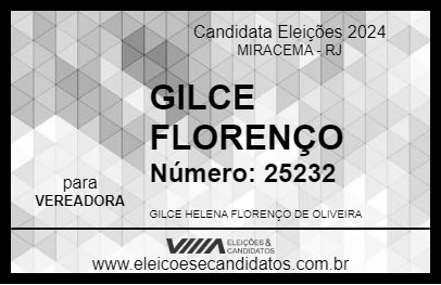 Candidato GILCE FLORENÇO 2024 - MIRACEMA - Eleições