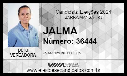 Candidato JALMA 2024 - BARRA MANSA - Eleições