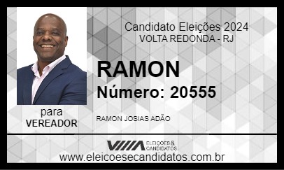 Candidato RAMON 2024 - VOLTA REDONDA - Eleições