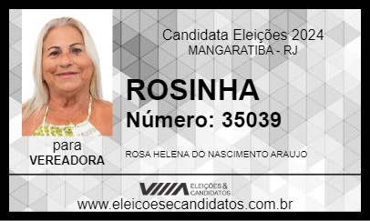 Candidato ROSINHA 2024 - MANGARATIBA - Eleições