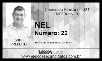 Candidato NEL 2024 - ITAPERUNA - Eleições