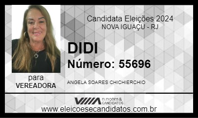 Candidato DIDI DA ILUMINAÇÃO 2024 - NOVA IGUAÇU - Eleições