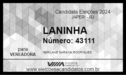 Candidato LANINHA 2024 - JAPERI - Eleições