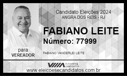 Candidato FABIANO LEITE 2024 - ANGRA DOS REIS - Eleições