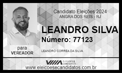 Candidato LEANDRO SILVA 2024 - ANGRA DOS REIS - Eleições