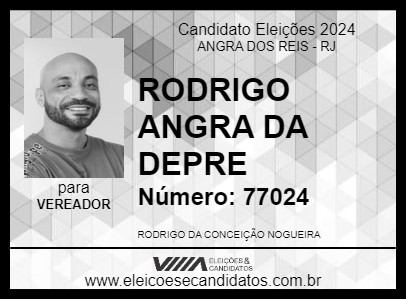 Candidato RODRIGO ANGRA DA DEPRE 2024 - ANGRA DOS REIS - Eleições