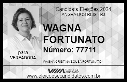 Candidato WAGNA FORTUNATO 2024 - ANGRA DOS REIS - Eleições